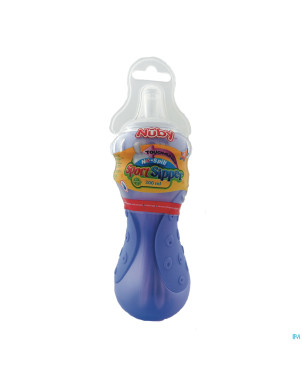 Nuby c gobelet sport sip.a/goutte paille +9m 300ml