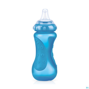 Nuby c gobelet sport sip.a/goutte paille +9m 300ml