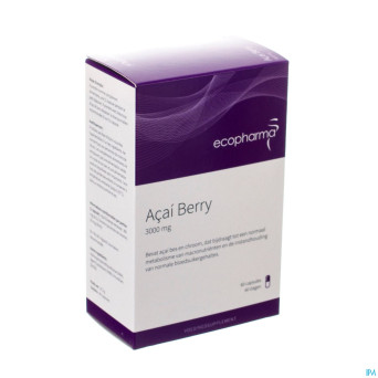 Baie acai 3000mg    caps  60
