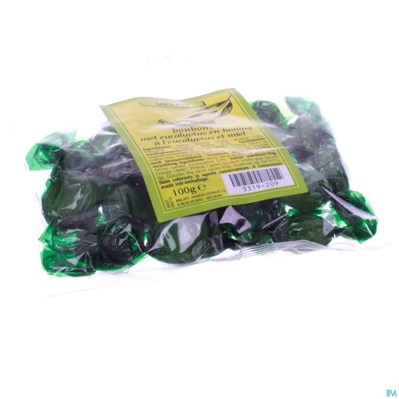 Melapi bonbons eucalyptus-miel 100g 6967
