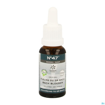 Fleurs de bach bio n47 gouttes sommeil    20ml