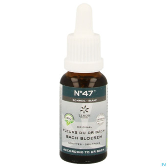 Fleurs de bach bio n47 gouttes sommeil    20ml