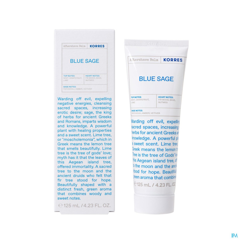 Korres kb lotion a/rasage blue sage    125ml
