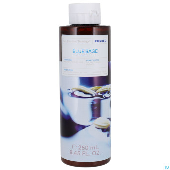Korres kb gel douche blue sage    250ml