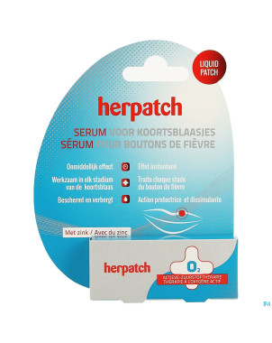 Herpatch serum boutons fievre    tube  5ml
