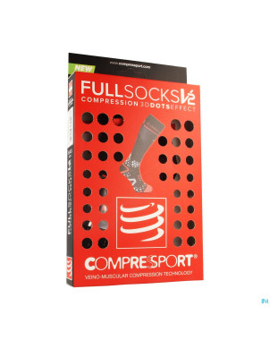 Compressport full socks v2.1 black 1s