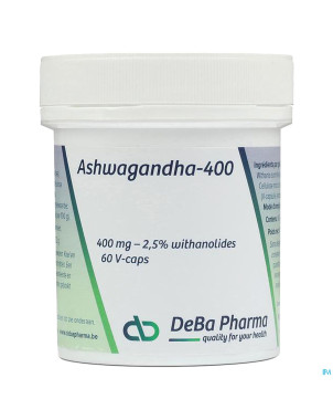 Ashwagandha 400    v-caps 60    deba