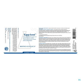 Kapparest biotics nf    caps 180