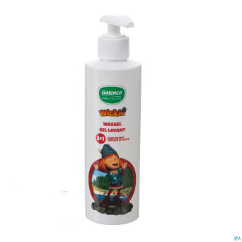 Galenco kids wickie gel lavant 2en1 250ml