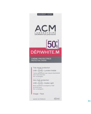 Depiwhite m ecran solaire creme    fl pompe 50ml
