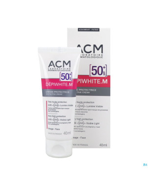 Depiwhite m ecran solaire creme    fl pompe 50ml