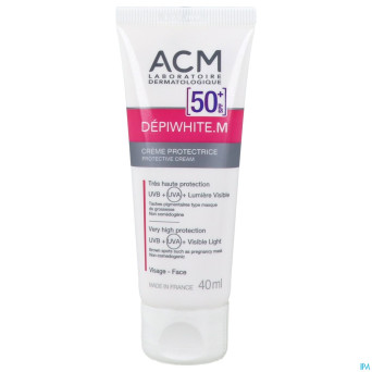 Depiwhite m ecran solaire creme    fl pompe 50ml