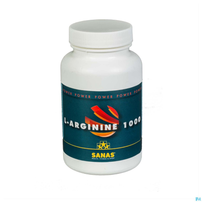 Sanas l-arginine 1000 caps 180