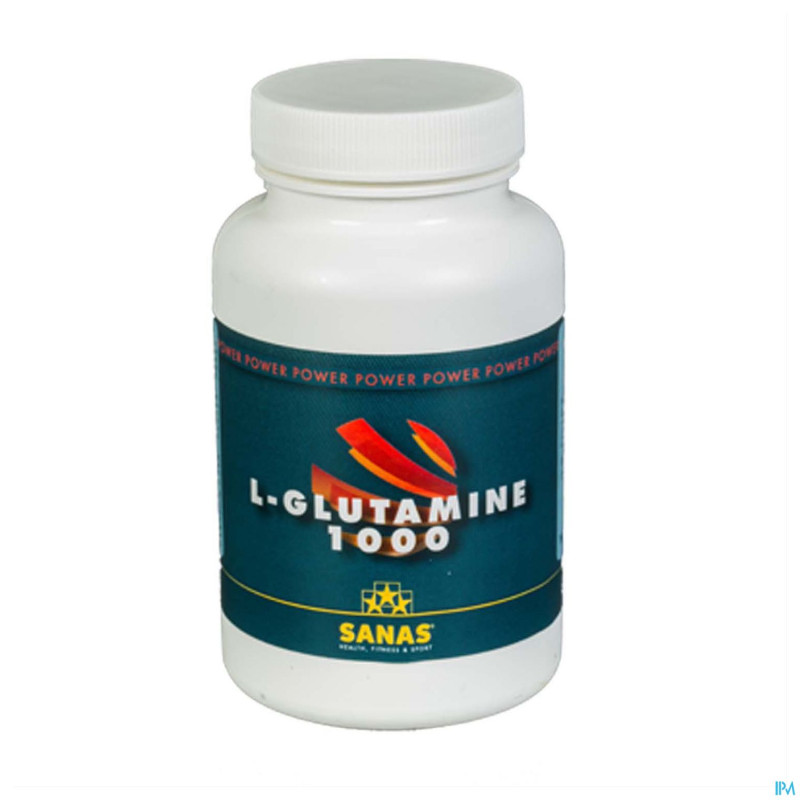 Sanas l-glutamine 1000 caps 60