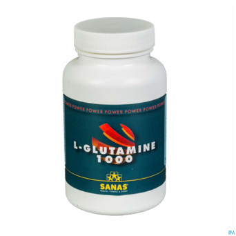 Sanas l-glutamine 1000 caps 180