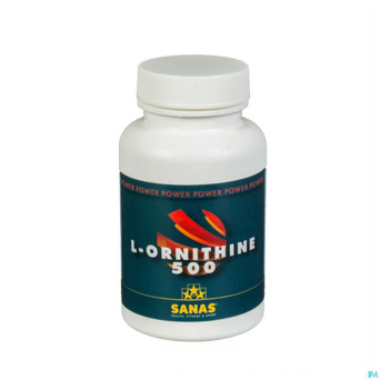 Sanas l-ornithine 500 caps 60