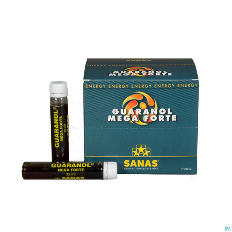 Sanas guaranol megafort amp 30x25ml