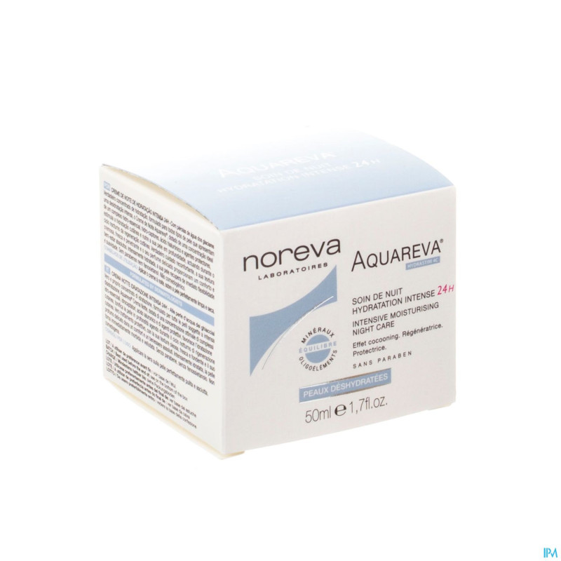 Aquareva soin nuit hydratation intens 24h    50ml