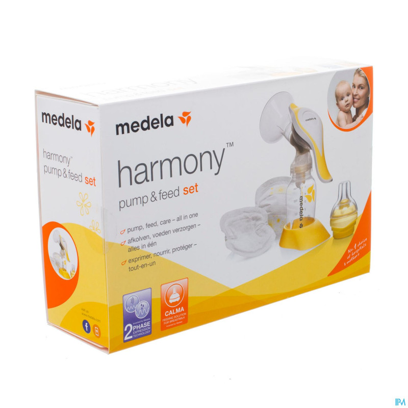 Medela harmony pump&feed tire-lait manuel