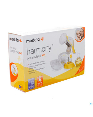 Medela harmony pump&feed tire-lait manuel