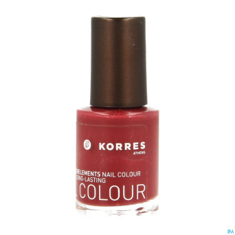 Korres km nail colour 60 berry rose    10ml