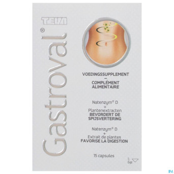 Gastroval blister caps  15