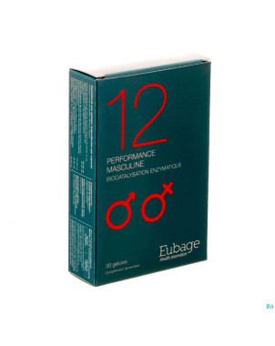 Eubage 12 performance masculine    caps 30