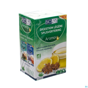 Biolys aroma+ digestion tisane    sach 20