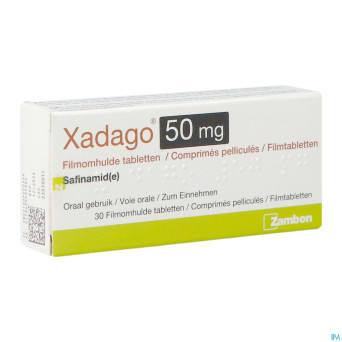 Xadago  50mg comp pell  30 x  50mg