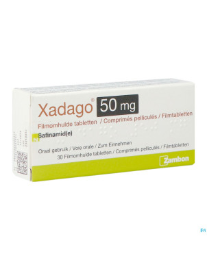 Xadago  50mg comp pell  30 x  50mg