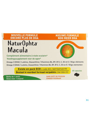 Naturoptha macula    caps  60