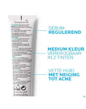 Lrp effaclar duo+ unifiant medium 40ml