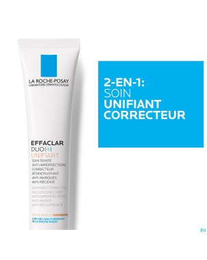 Lrp effaclar duo+ unifiant medium 40ml