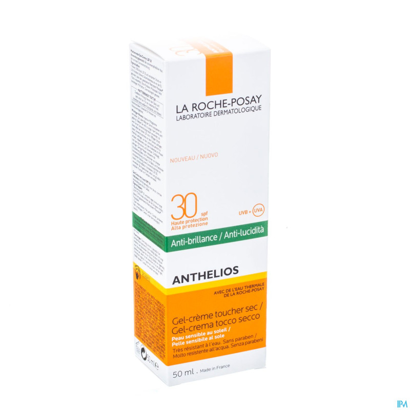 Lrp anthelios creme dry touch spf30 ap 50ml