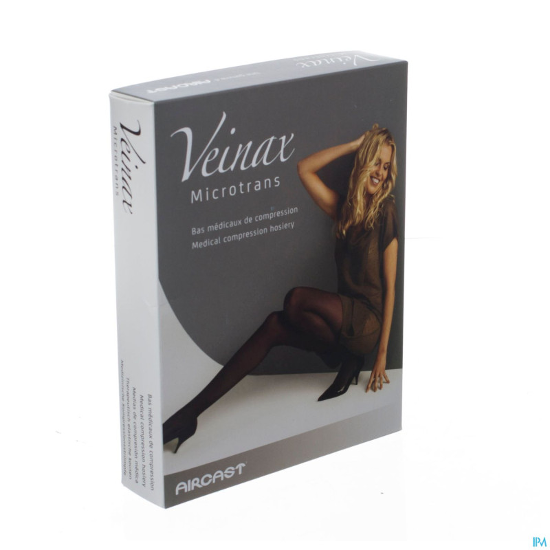 Veinax mi-bas microtrans 2 long beige taille 2