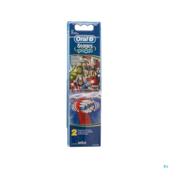 Oral b refill brosse vitality kids avengers 3