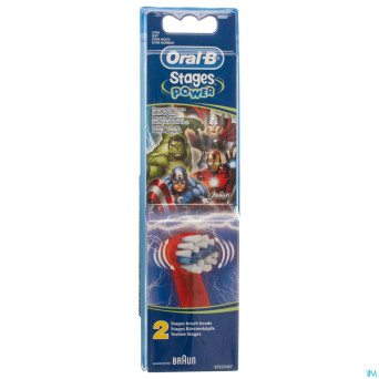 Oral b refill brosse vitality kids avengers 3