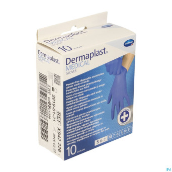 Dermaplast medical gloves non steril    10  s