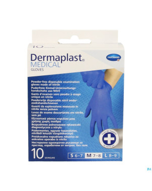 Dermaplast medical gloves non steril    10  m