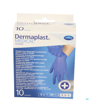 Dermaplast medical gloves non steril    10  l