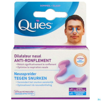 Quies a/ronflement dilateur nasal petit/moyen    1