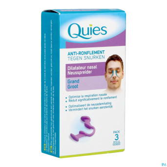 Quies a/ronflement dilateur nasal grande    1