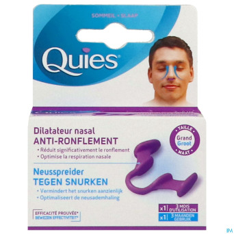 Quies a/ronflement dilateur nasal grande    1