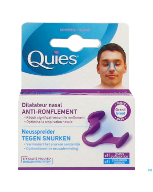 Quies a/ronflement dilateur nasal grande    1