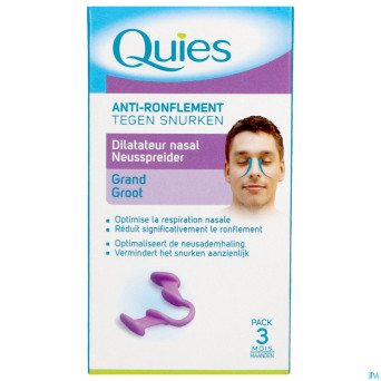 Quies a/ronflement dilateur nasal grande    1