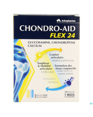 Chondro-aid flex 24    caps 120