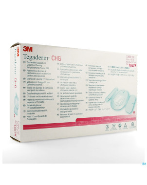 Tegaderm chg dressing  8,5cm x 11,5cm 1657r