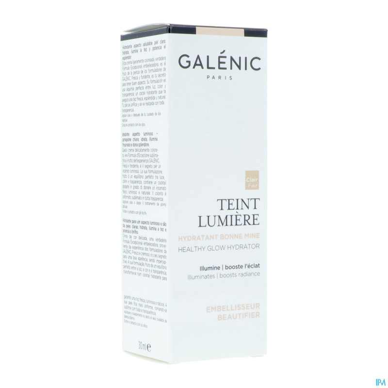 Galenic teint lumiere hydra clair bonne mine  30ml