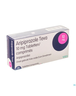 Aripiprazole teva 10mg tabl  28 x 10mg