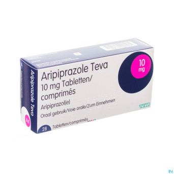 Aripiprazole teva 10mg tabl  28 x 10mg